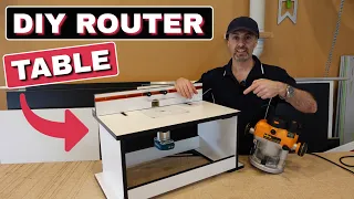 DIY Benchtop Router Table Build | Mini Router Table | Router Table