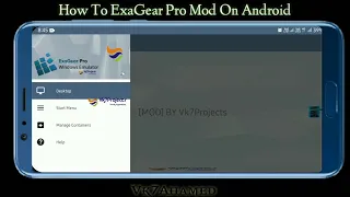 How To Run ExaGear Pro Mod On Android ||Vk7projects || Exagear Windows emulator || Pro ExaGear