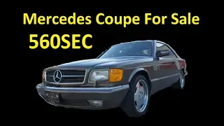 MERCEDES BENZ 560SEL ~ C126 W126 COUPE CHASSIS VIDEO REVIEW