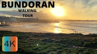 4K Foot Travel: Mystical Bundoran and mystical lazy foot, Walking tour county Donegal Ireland