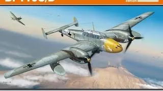 In-Box review 1/72 Eduard bf110 C/D