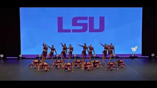 LSU Tiger Girls Dance Team 2024 Jazz Finals UDA College Dance Team Nationals *3rd place*