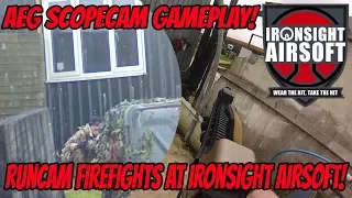 Loving my Runcam! AEG Scopecam Gameplay from Ironsight Airsoft!