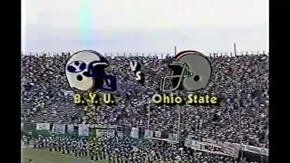 1985 Citrus Bowl #9 BYU vs #17 Ohio State No Huddle