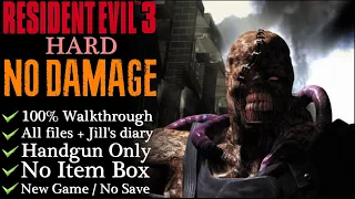 【RE3:Nemesis】NO DAMAGE/Hard/A Rank/Samurai Edge Only - 100% Walkthrough