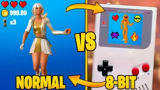 I Recreated My Fortnite Emotes In 8-BIT..! *SOUNDS BETTER*