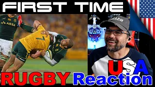 American Coach watches Rugby for the FIRST TIME: Reaction to Biggest Rugby Hits 2020 / 2021