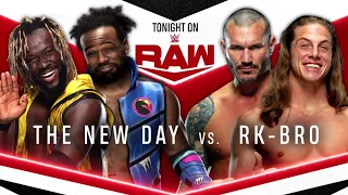 The New Day Vs RK-Bro - WWE Raw 14/06/2021 (En Español)