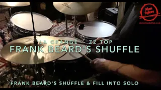 Frank Beard's Shuffle & Fill into the solo in 'La Grange' by ZZ Top