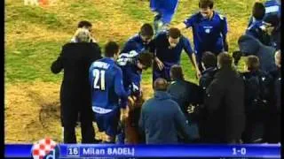 Badelj zabija gol protiv Hajduka, 19 3 2011