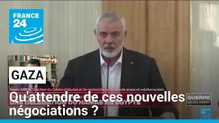 Discussions avec le Hamas en Egypte : quels sont les scénarios possibles ? • FRANCE 24