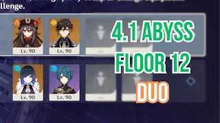 DUO NEW 4.1 ABYSS  -  C1 HU TAO and C2 YELAN