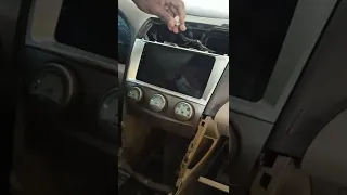 2011 Toyota Camry Android screen installation