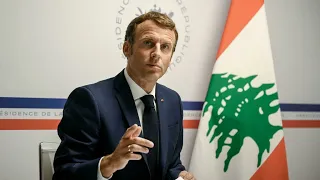 French President Emmanuel Macron aims to raise at least $350 million in emergency aid for Lebanon