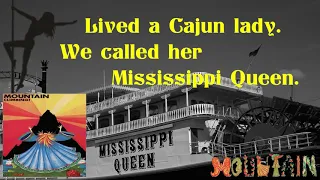 Mississippi Queen (Lyrics) - Mountain | Correct Lyrics