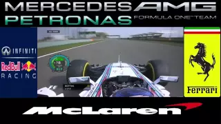 F1 2015 Valtteri Bottas Onboard Lap Gp da China 2015 HD