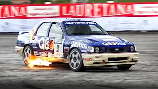 Ford Sierra RS Cosworth 4x4 Rally Gr. A Sound, Starts, Accelerations & Flames!