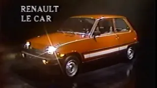 Renault LeCar commercial - Capital dealer (Canada) - 1986