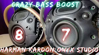 Harman Kardon Onyx Studio 8 VS 7 - Dual Sound Bass Test