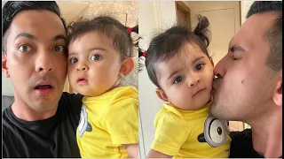 Aditya Narayan Baby Girl Playing with her Daddy | Aditya Narayan Daughter Name and Photo