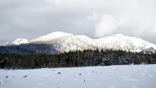 Таганай 22.02.2020 г. Нижняя тропа. Чёрная скала.