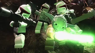 LEGO Star Wars 3 The Clone Wars - Game Movie ( All Cutscenes)