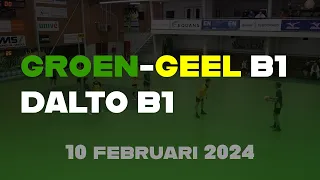 Groen-Geel B1 - Dalto B1, 10 februari 2024