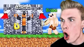 BOBO ZAMKNĄŁ MNIE w WIĘZIENIU na WYSPIE nad BOBOWICAMI w Minecraft!