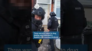 Redditch Drugs Warrants 26.04.24 | £10,000 SEIZED | West Mercia Police