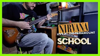 Nirvana - School (Live At The Paramount, Seattle / 1991) | Guitar Cover