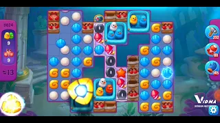 Fishdom. 9024 super hard level no boosters and diamonds. 21 move