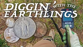 Metal Detecting Spanish Fork Treasure - Diggin' with the Earthlings