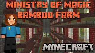 Bamboo Farm Ministry of Magic in Minecraft Survival 1.20