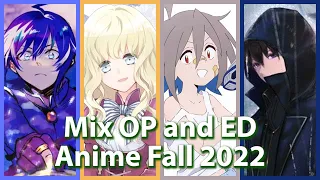 Mix OP and ED Anime Fall 2022