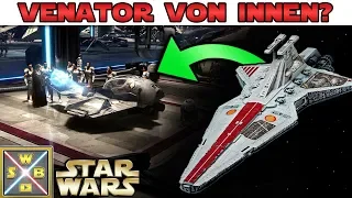 Wie sehen VENATOR STERNENZERSTÖRER von innen aus? STAR WARS Raumschiffe erklärt