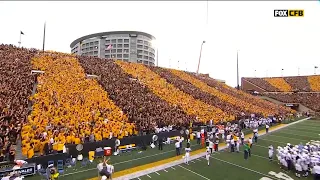 Iowa Wave Tradition in Penn State Game 2021 College Football