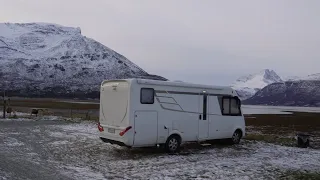 Где-то в Лапландии | автодом Mercedes Hymer