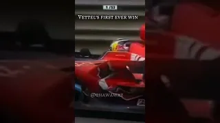 Vettel’s first ever win in F1 🤩😈🙌