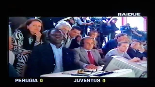 IDRIS E CLAUDIA PERUGIA-JUVENTUS 14 MAGGIO 2000