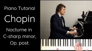 Chopin Nocturne No.20 in C-sharp Minor, Op. posth. Tutorial - "Lento con gran espressione"