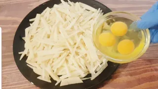 Add Eggs with Potato,Its Amazing Delicipous//1 potato & eggs Recipe//Cheap & tasty Breakfast Recipe