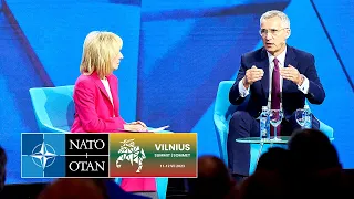 NATO Secretary General opening conversation at the NATO Public Forum in Vilnius 🇱🇹, 11 JUL 2023