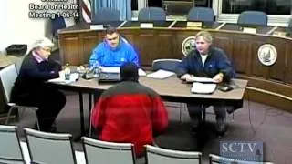 Scituate Board of Health Meeting 1-6-14