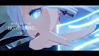 【MAD】If Shenhe's quest had an anime opening  | Genshin  - Brave Shine by Aimer