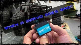 WHEN A SERVO GOES BAD! Servo Replacement