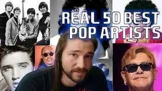 Metal Head Reviews ACTUAL 50 Best Pop Artists | Mike The Music Snob Reacts