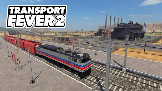 Transport Fever 2 - Подготавливаемся к поставке товаров в город! #31