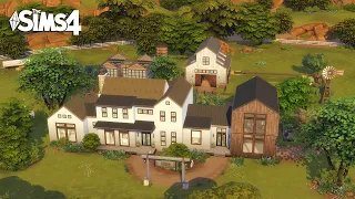 Family HORSE RANCH | The Sims 4 | No CC | Stop Motion Build