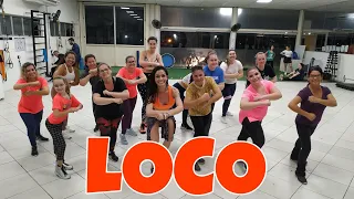 Loco - Justin Quiles x Chimbala x Zion | ZUMBA | Coreografia @dance_grazi_jacoby