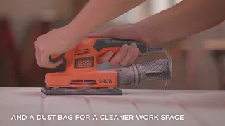 BLACK+DECKER 1/3 Sheet Sander